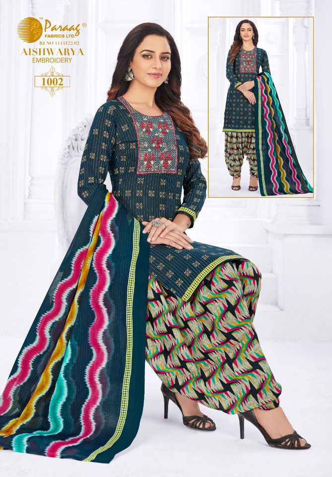 Paraag Aishwarya 1 Cotton Printed Regular Wear Ready Made Regular Wear Dress Collection